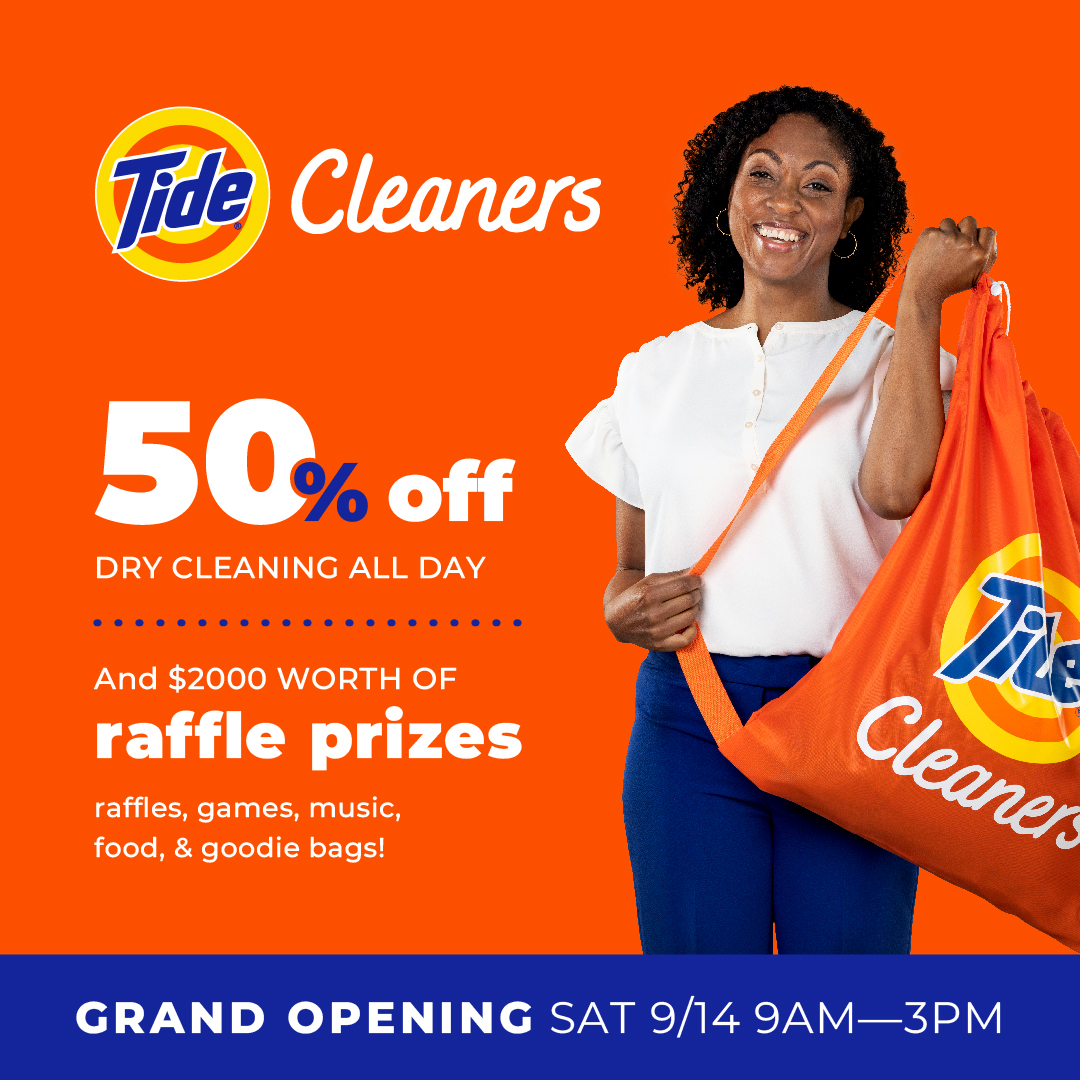 Tide Cleaners Grand Opening